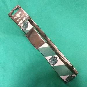 Slytherin Harry Potter Web Belt